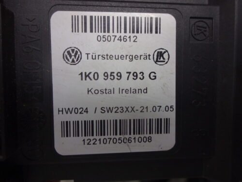 Unidad de control puerta  VW Touran Passat 1K0959793G 1KO959793G