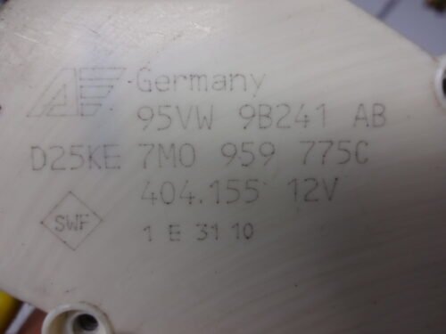 Central locking motor  Ford Galaxy 7M0959775C 95VW9B241AB