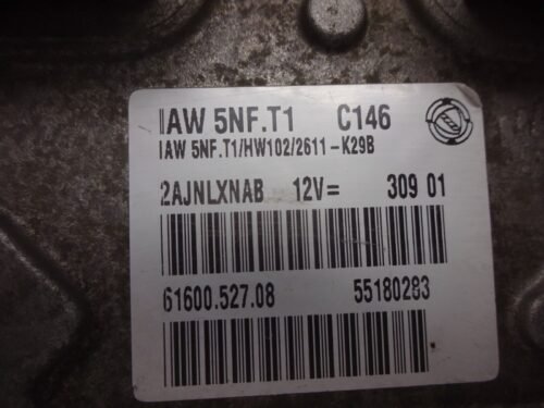 Centralita del motor Fiat IAW5NFT1 6160052708 61600.527.08 55180283 0055180283
