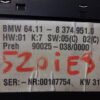 Clima panel de control  BMW 5 E39 641183749510 64.11-8374951.0