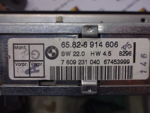 Multi-información Radio Control BMW X5 65826914606 65.82-6914606 7609231040