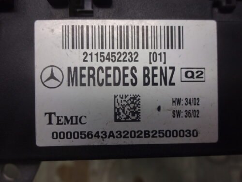 Unidad de control Mercedes-Benz W211 2115452232