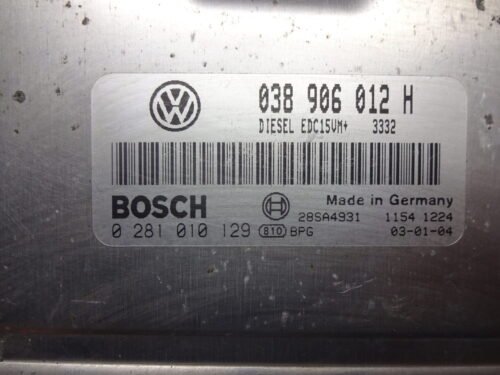 0281010129 038906012H Centralita del motor VW Skoda Octavia 0281010129 038906012H