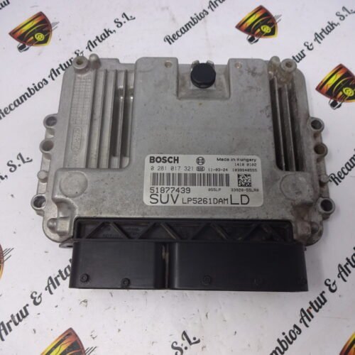 Centralita del motor Fiat Suzuki 51877439 0281017321