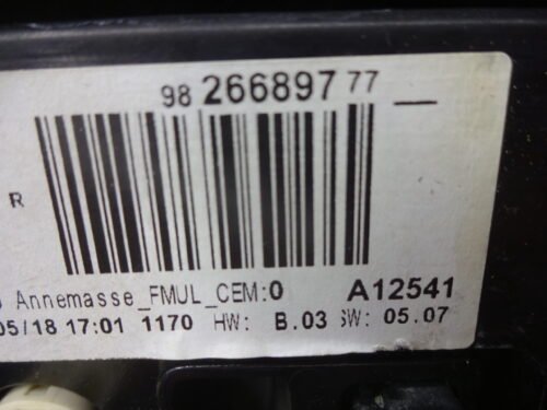 Pantalla multifunción Citroen C4 Cactus  9824298580 9824298580