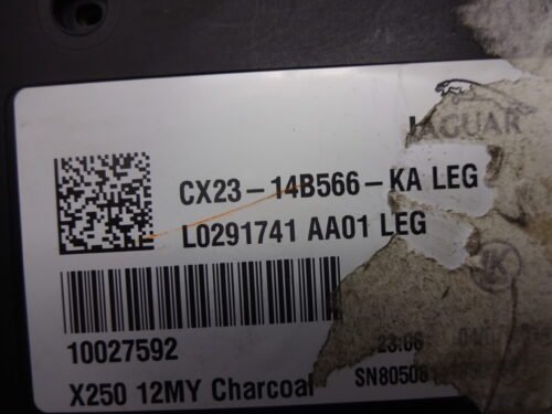 Ajuste de los asientos Jaguar XF CX2314B566KA CX23-14B566-KA L0291741