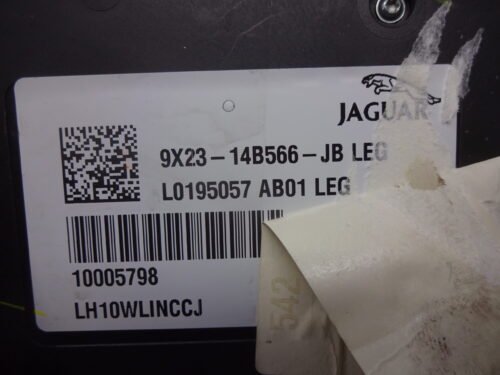 Ajuste de los asientos Jaguar XF 9X2314B566JB 9X23-14B566-JB L0195057