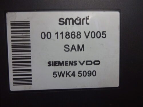 Caja de fusibles Smart Fortwo 0011868V005 SAM 5WK45090