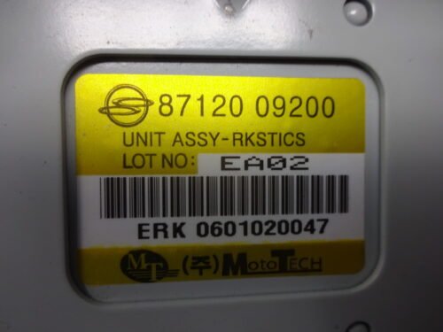 Unidad de control Ssangyong Actyon 8712009200 87120-09200