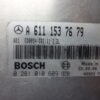 0281010609 A6111537679 Centralita del motor Mercedes-Benz 0281010609 A6111537679