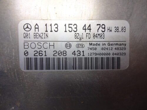 Centralita del motor Mercedes  R230 SL500 S430 0261208431 A1131534479