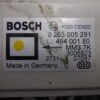 Sensor de guiñada  Peugeot 307 0265005291 9649400180