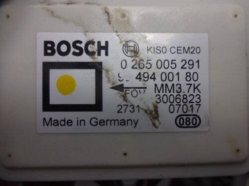 Sensor de guiñada  Peugeot 307 0265005291 9649400180