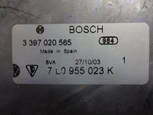 Motor del limpiaparabrisas  VW Touareg Porsche Cayenne 7L0955119F 0390241807 7L0955023K 3397020565
