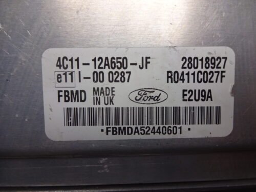 Centralita del motor Ford Transit 4C1112A650JF 4C11 12A650 JF 28018927 R0411C027F