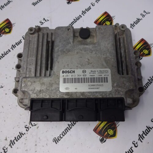 Centralita del motor  RENAULT TRAFIC MOVANO MASTER INTERSTAR 8200635663 8200833387 0281013364