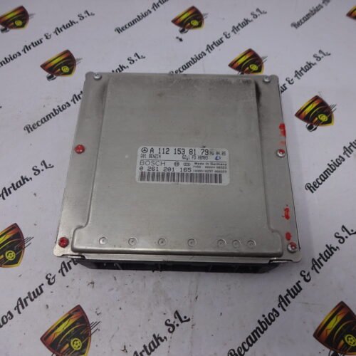 Centralita del motor MERCEDES 0261201165 A1121538179 BENZIN 6Zyl