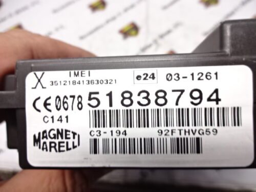 Centralita Bluetooth Teléfono Radio Control unit  Fiat 51838794