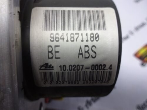 9641871180 10020700024 10097011053 5WK84105 ABS PEUGEOT 206 9641871180 10020700024 10097011053 5WK84105