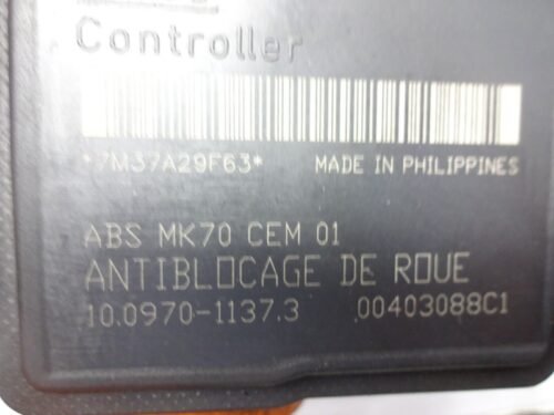 ABS PEUGEOT 206 9659136980 10020700834 10097011373 MK70 CEM 00403088C1