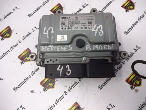 Centralita del motor Mercedes W169 A 180 0281015956 A6401508034