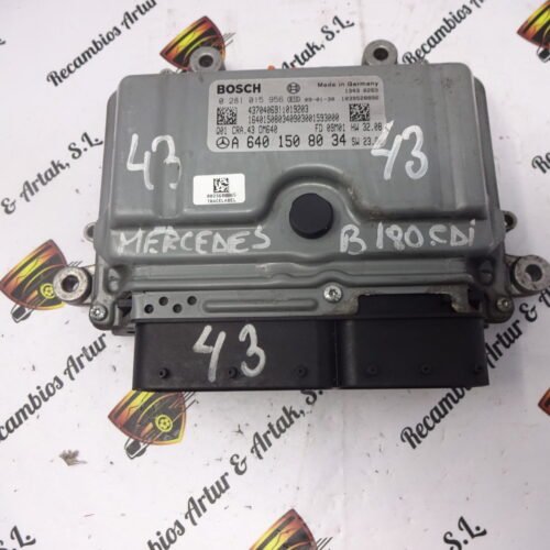 0281015956 A6401508034 Centralita del motor Mercedes W169 A 180 0281015956 A6401508034