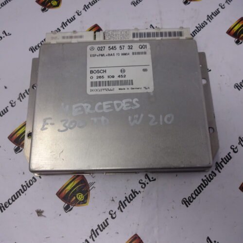 0275455732 0265109452 Q01 99M04 ESP PML BAS Centralita Mercedes-Benz 0275455732 0265109452 Q01 99M04