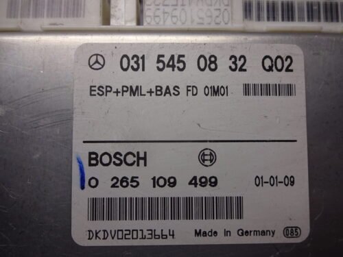 ESP PML BAS Centralita Mercedes 0265109499 0315450832 Q02
