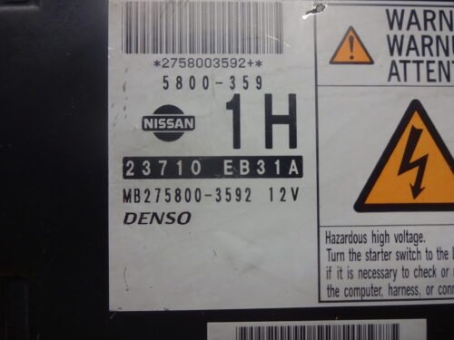 Centralita del motor  Nissan Pathfinder 23710EB31A 23710-EB31A MB275800-3592