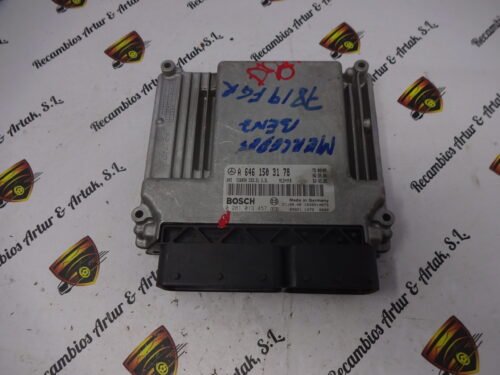 Centralita del motor Mercedes Vito Viano W639 A6461503178 0281013457 1039S14073