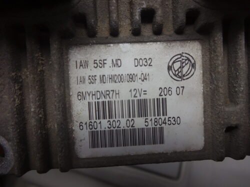 Centralita del motor  FIAT LINEA 51804530 6160130202 IAW5SFMD