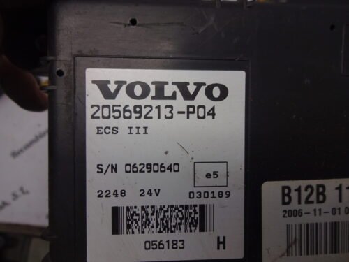 Unidad de control  VOLVO  20569213-P04 06290640 B12B 118538