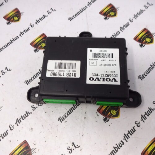 Unidad de control VOLVO 20569213-P05 S/N 06380127 B12B 119960