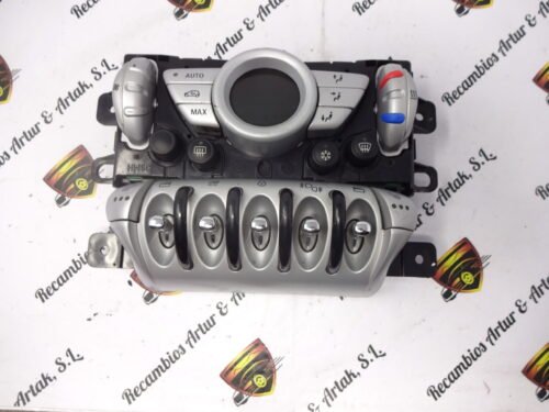 A/C System / Clima panel de control  Mini Cooper 69817002E 69815412 3455279