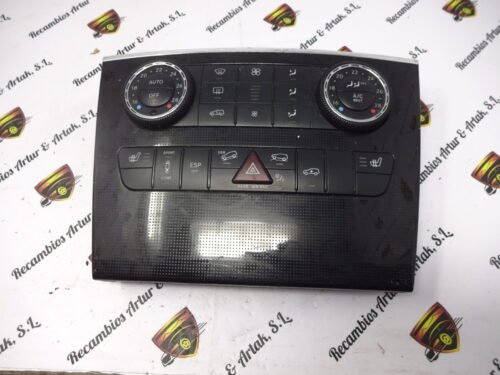 A/C System / Clima panel de control  Mercedes-Benz Clase R W251 A2518207989 A2518203789 5HB964914-18