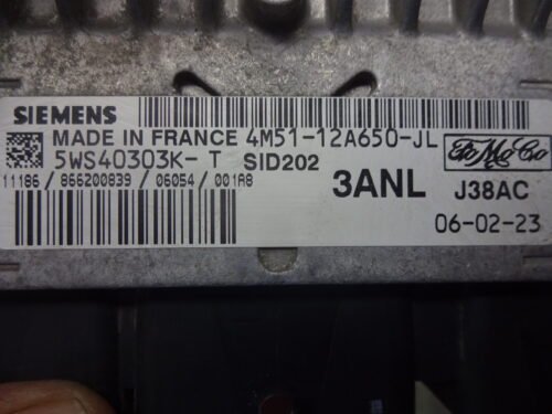 Centralita del motor Ford Focus 5WS40303KT 5WS40303K-T 4M5112A650JL 4M51-12A650-JL