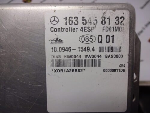 Unidad de control Mercedes-Benz ML 1635458132 4ESP Q01 10094615494