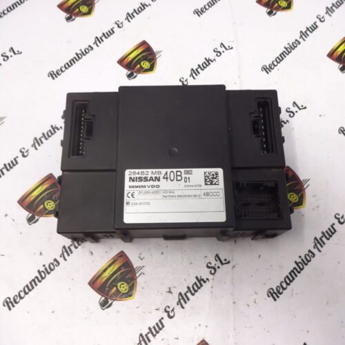 BCM Caja de fusibles Nissan Cabstar 284B2MB40B 284B2 MB 40B SIEMENS VDO 5WK49756