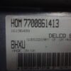 Centralita del motor  RENAULT HOM7700861413 7700865809