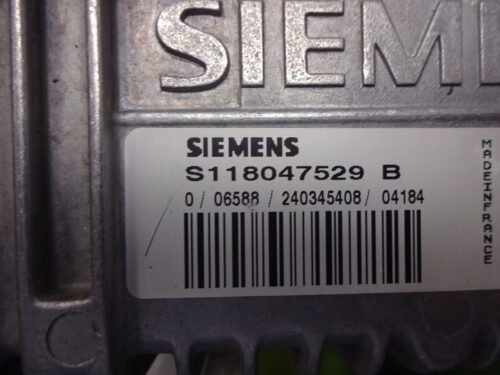 Centralita del motor  Peugeot Citroen S118047529B 9649117680