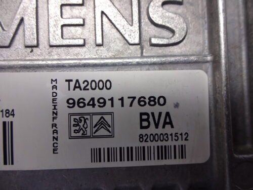 Centralita del motor  Peugeot Citroen S118047529B 9649117680