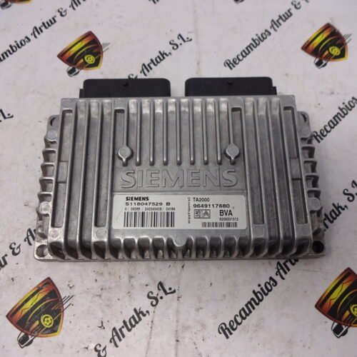 Centralita del motor  Peugeot Citroen S118047529B 9649117680