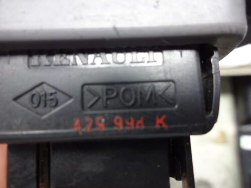 Botonera Elevalunas Renault 7700429992F 479998K