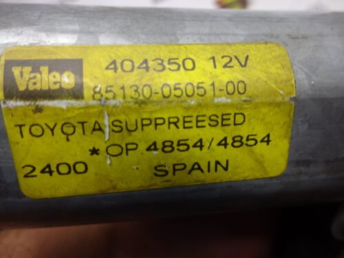Motor del limpiaparabrisas trasero Toyota Avensis T22 404350 85130-05051-00 8513005051