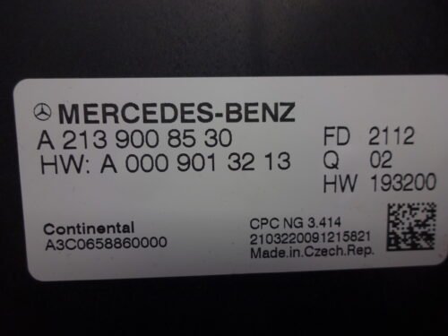 Módulo de control de transmisión  MERCEDES SPRINTER A2139008530  A0009013213