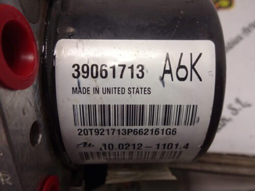 ABS OPEL 39061713 39061713A6K 10021211014 10096145493 10062534271 28561287043