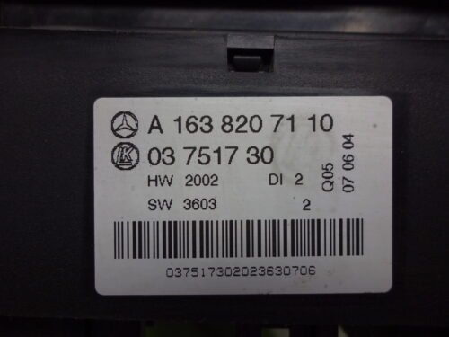Botonera Elevalunas Mercedes W163 ML ML350 ML500 A1638207110 03751730