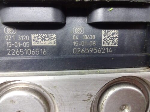ABS CITROEN FIAT Peugeot 51964374 0265956214  0265244043