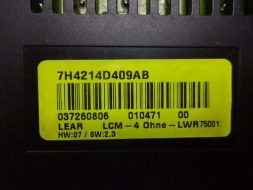 Unidad de control Land Rover RANGE ROVER 7H4214D409AB LWR75001