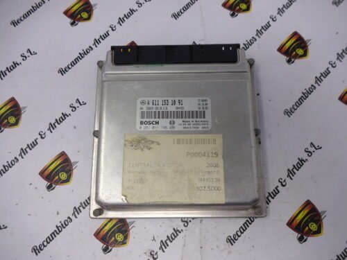 Centralita del motor Mercedes Sprinter 0281011746 A6111531091
